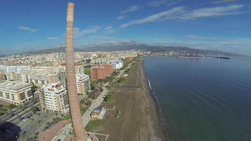 Apartamento Huelin, A 5 Minutos A Pie De La Playa Málaga Eksteriør billede